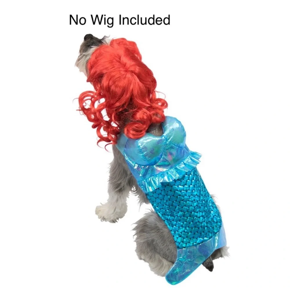HP🔥 🆕 Maker’s Halloween Pet Costume-Mermaid -No Wig Included, Small